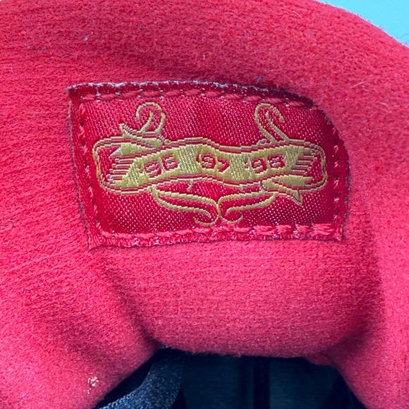 Nike Air Jordan 6 Rings Bred Black Red White Youth 7Y / Women's 8.5‎ 323419-062 - Picture 9 of 10